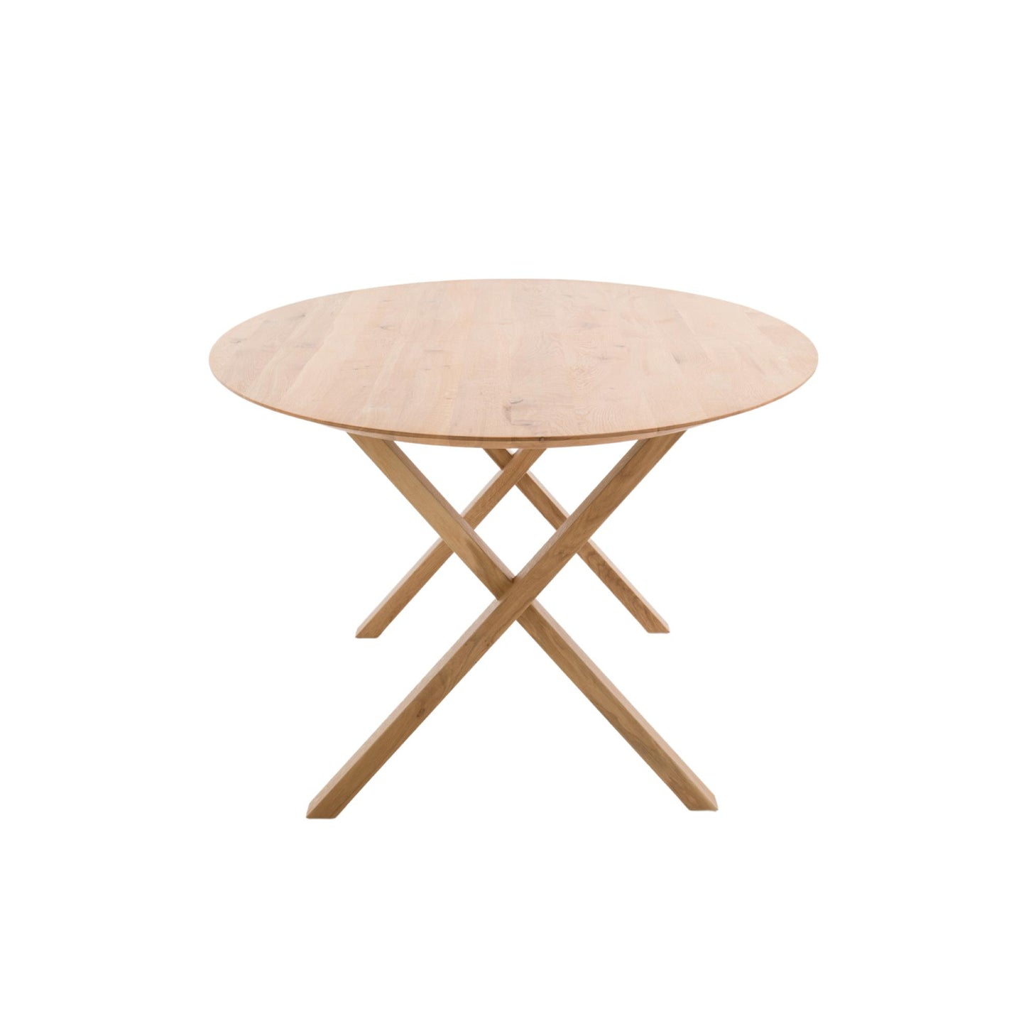 They & Me Madera eettafel ovaal 200x100 cm geolied eiken Naturel