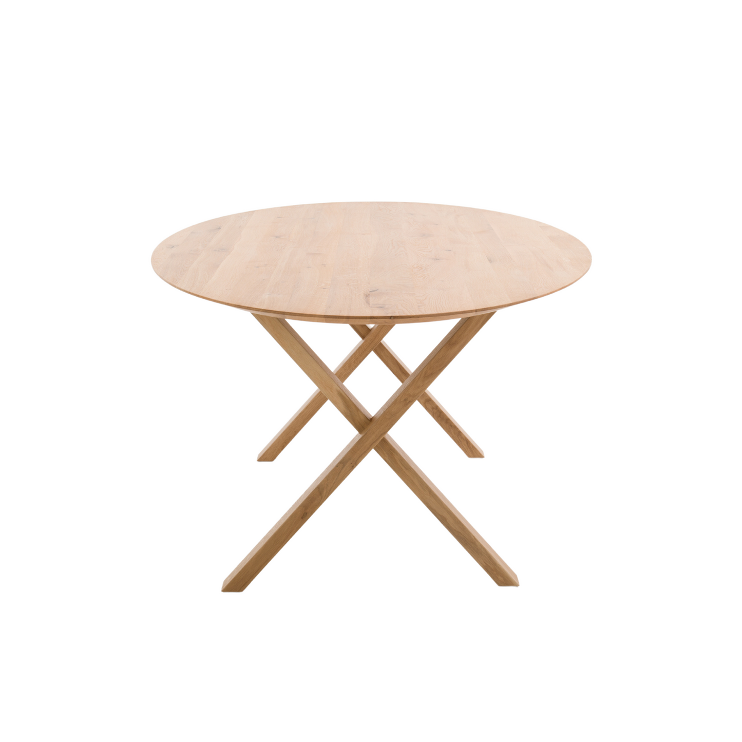 They & Me Madera eettafel ovaal 200x100 cm geolied eiken Naturel