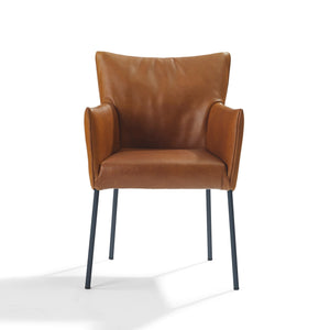 LABEL Vandenberg Mali armstoel Bruin