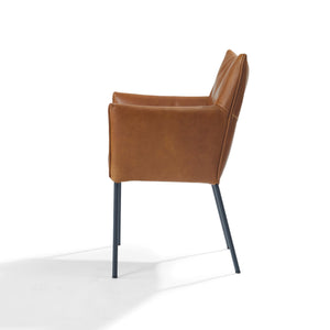 LABEL Vandenberg Mali armstoel Bruin