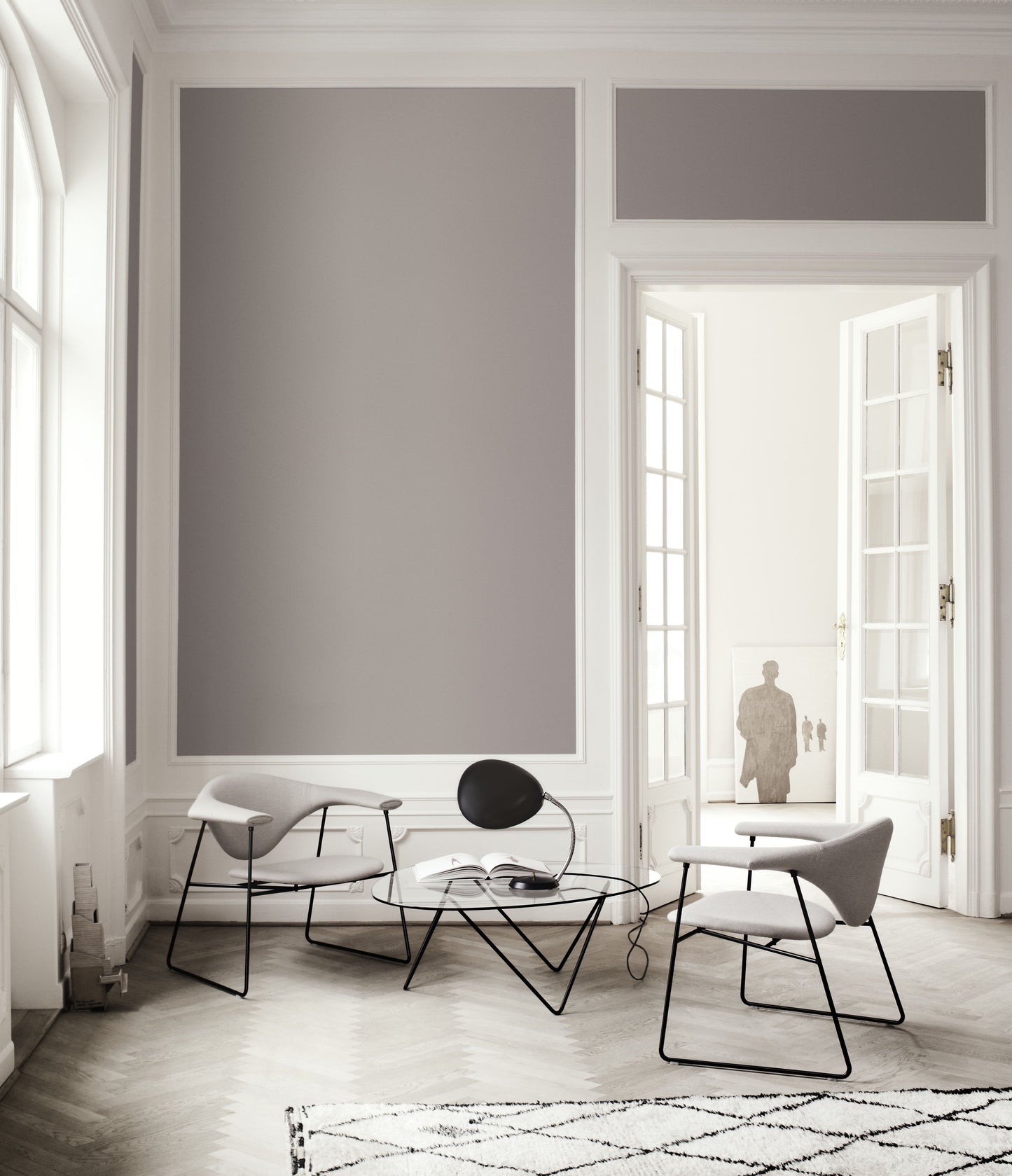 Gubi Pedrera salontafel black semi matt