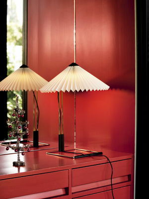 HAY Matin 380 tafellamp White/Brass