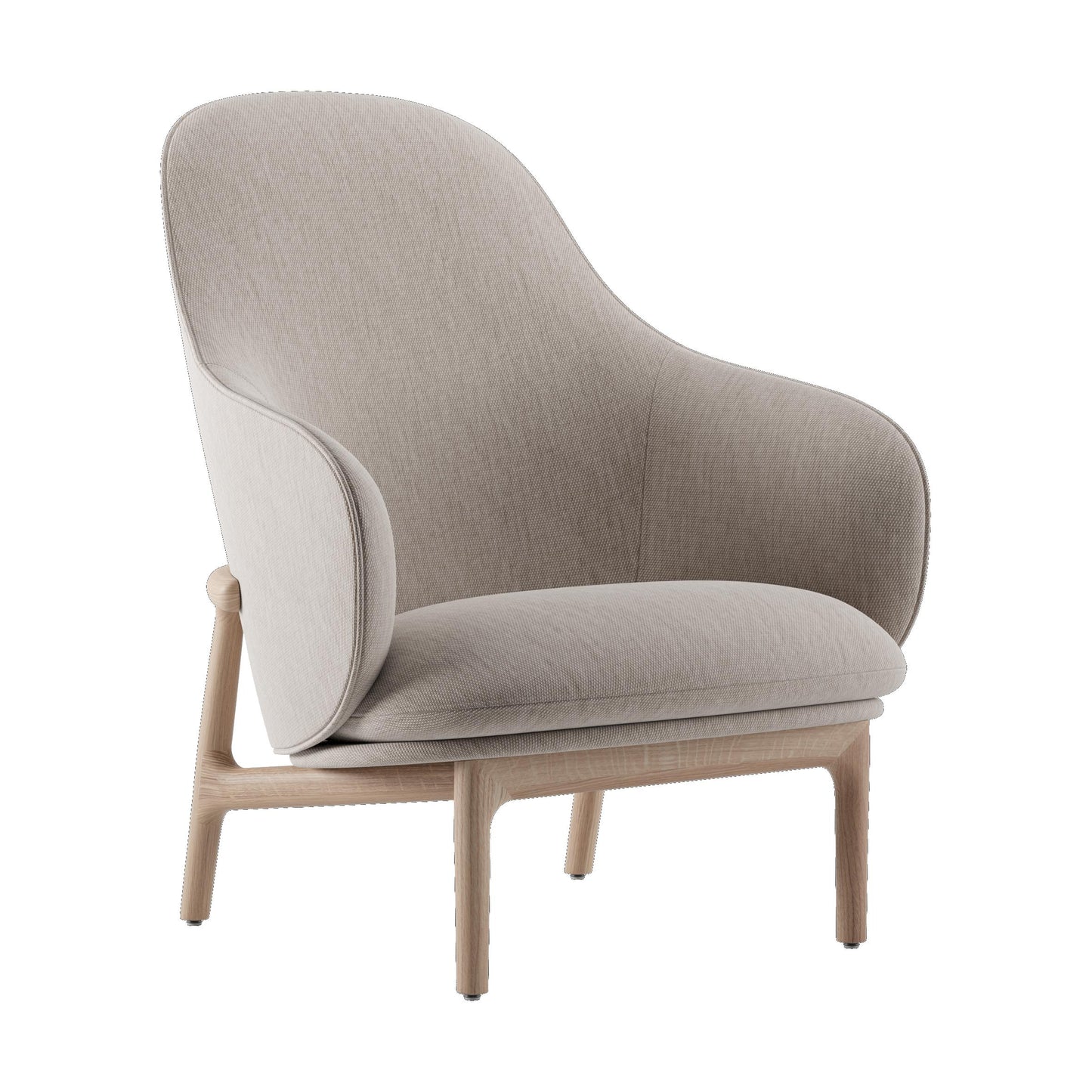 Artisan Mela fauteuil high Steelcut Trio 213 eiken