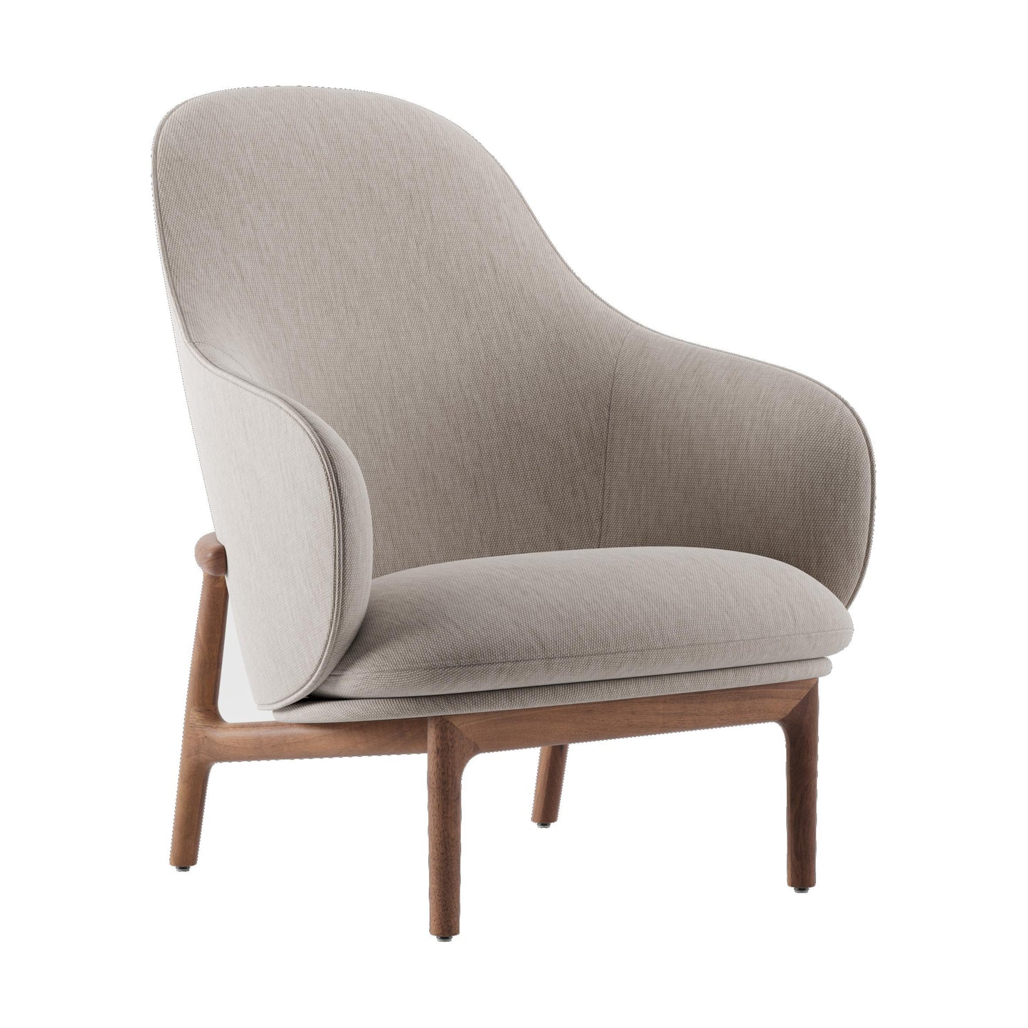 Artisan Mela fauteuil high Steelcut Trio 213 walnoot