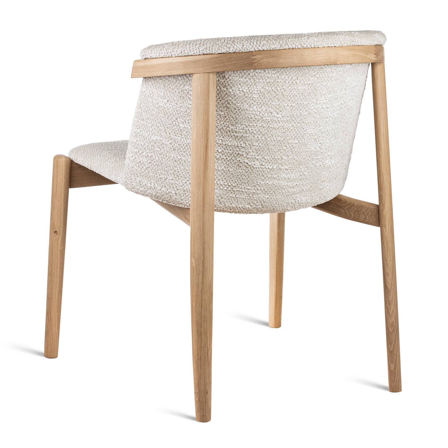 HelloChair HC306 Yava eetkamerstoel Cudy 01 Sesame eiken oil bianco