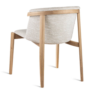 HelloChair HC306 Yava eetkamerstoel Cudy 01 Sesame eiken oil bianco