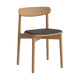 Bolia Merge eetkamerstoel Soil Dark Brown geolied eiken