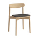 Bolia Merge eetkamerstoel Soil Dark Brown wit gepigmenteerd geolied eiken