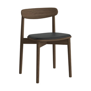 Bolia Merge eetkamerstoel Sydney Black donker geolied eiken