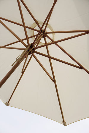 Fritz Hansen Messina parasol Ø270 cm Off White
