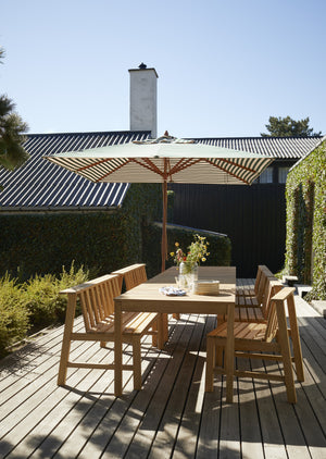 Fritz Hansen Messina parasol 270x270 cm Off White
