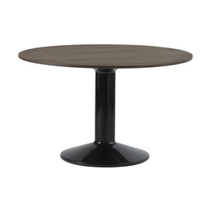 Muuto Midst eettafel rond Ø120 cm Dark Oiled Oak/Black
