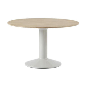 Muuto Midst eettafel rond Ø120 cm Oiled Oak/Grey