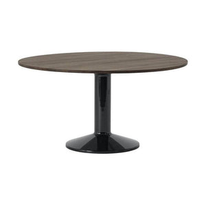 Muuto Midst eettafel rond Ø140 cm Dark Oiled Oak/Black
