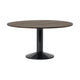 Muuto Midst eettafel rond Ø140 cm Dark Oiled Oak/Black