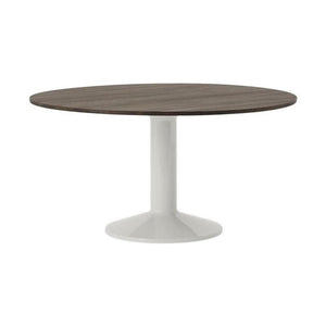 Muuto Midst eettafel rond Ø140 cm Dark Oiled Oak/Grey