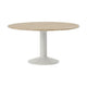 Muuto Midst eettafel rond Ø140 cm Oiled Oak/Grey