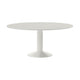Muuto Midst eettafel rond Ø160 cm Grey Linoleum/Grey