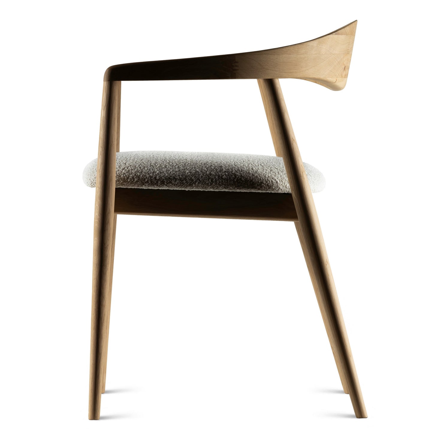 HelloChair HC307 Miru eetkamerstoel Haga 900 eiken oil bianco