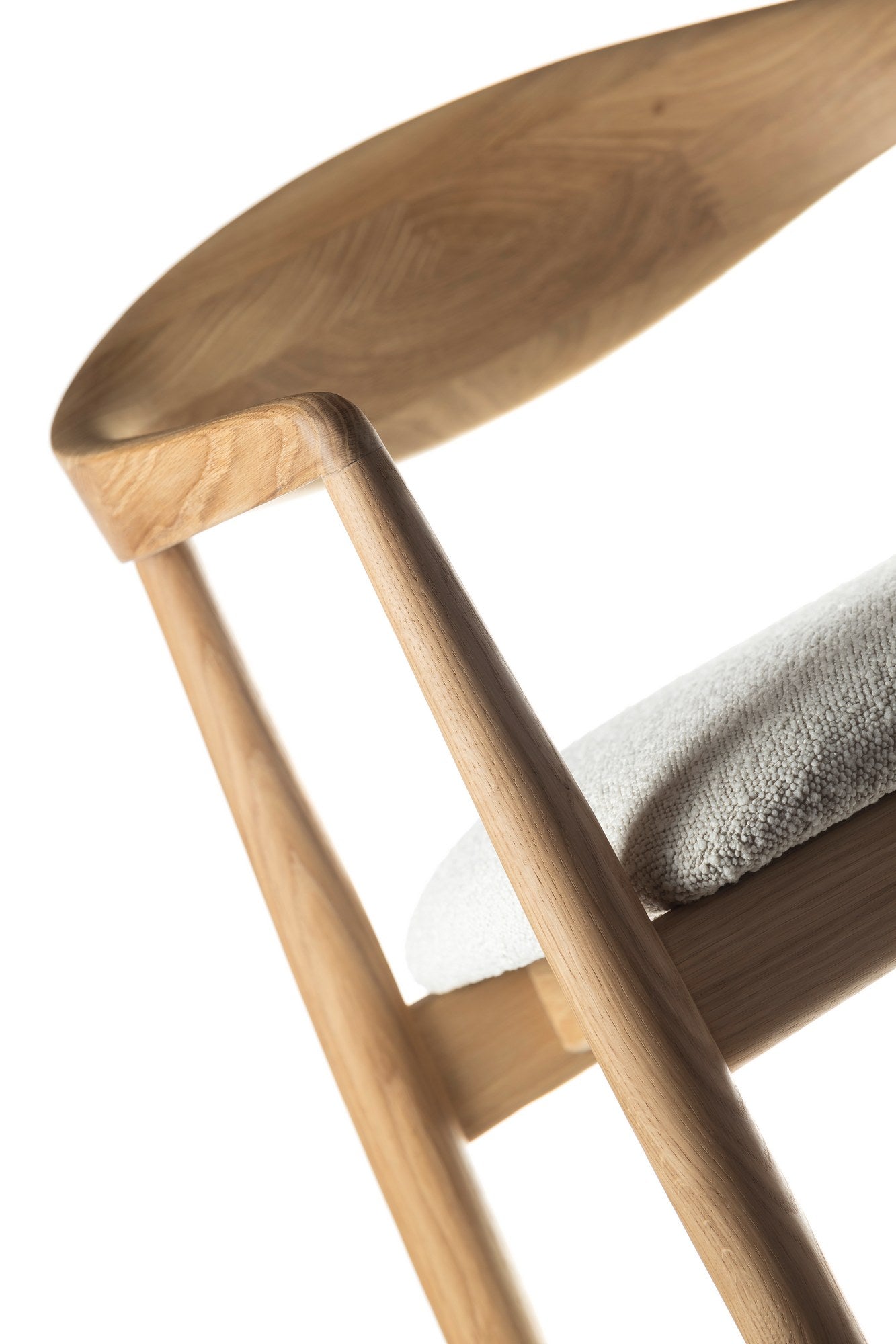 HelloChair HC307 Miru eetkamerstoel Haga 900 eiken oil bianco