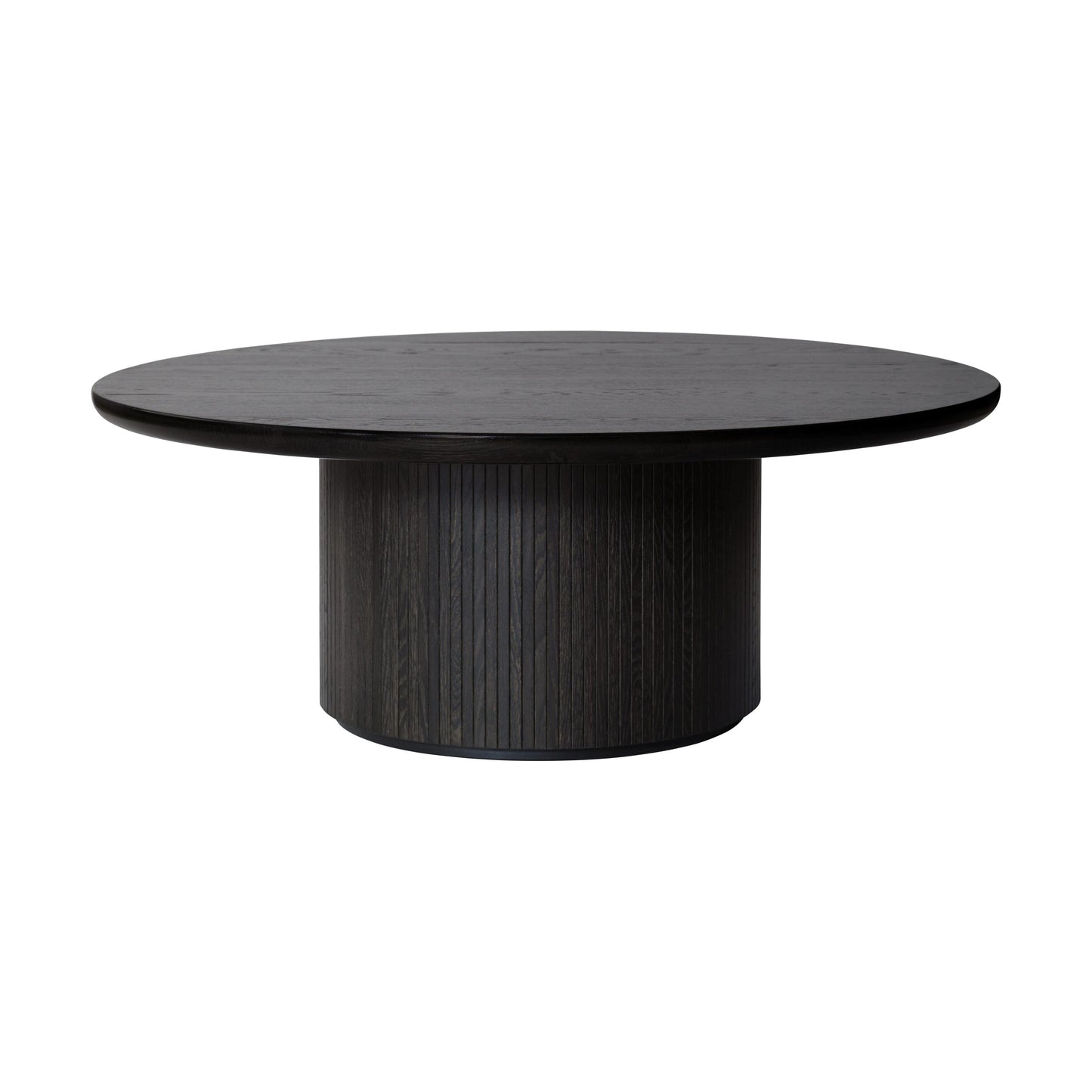 Gubi Moon salontafel Ø120 cm zwart eiken