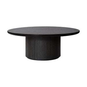 Gubi Moon salontafel Ø120 cm zwart eiken