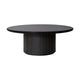 Gubi Moon salontafel Ø120 cm zwart eiken
