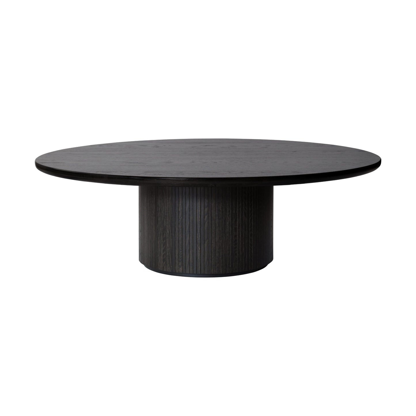 Gubi Moon salontafel Ø150 cm zwart eiken
