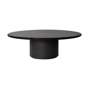 Gubi Moon salontafel Ø150 cm zwart eiken