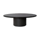 Gubi Moon salontafel Ø150 cm zwart eiken