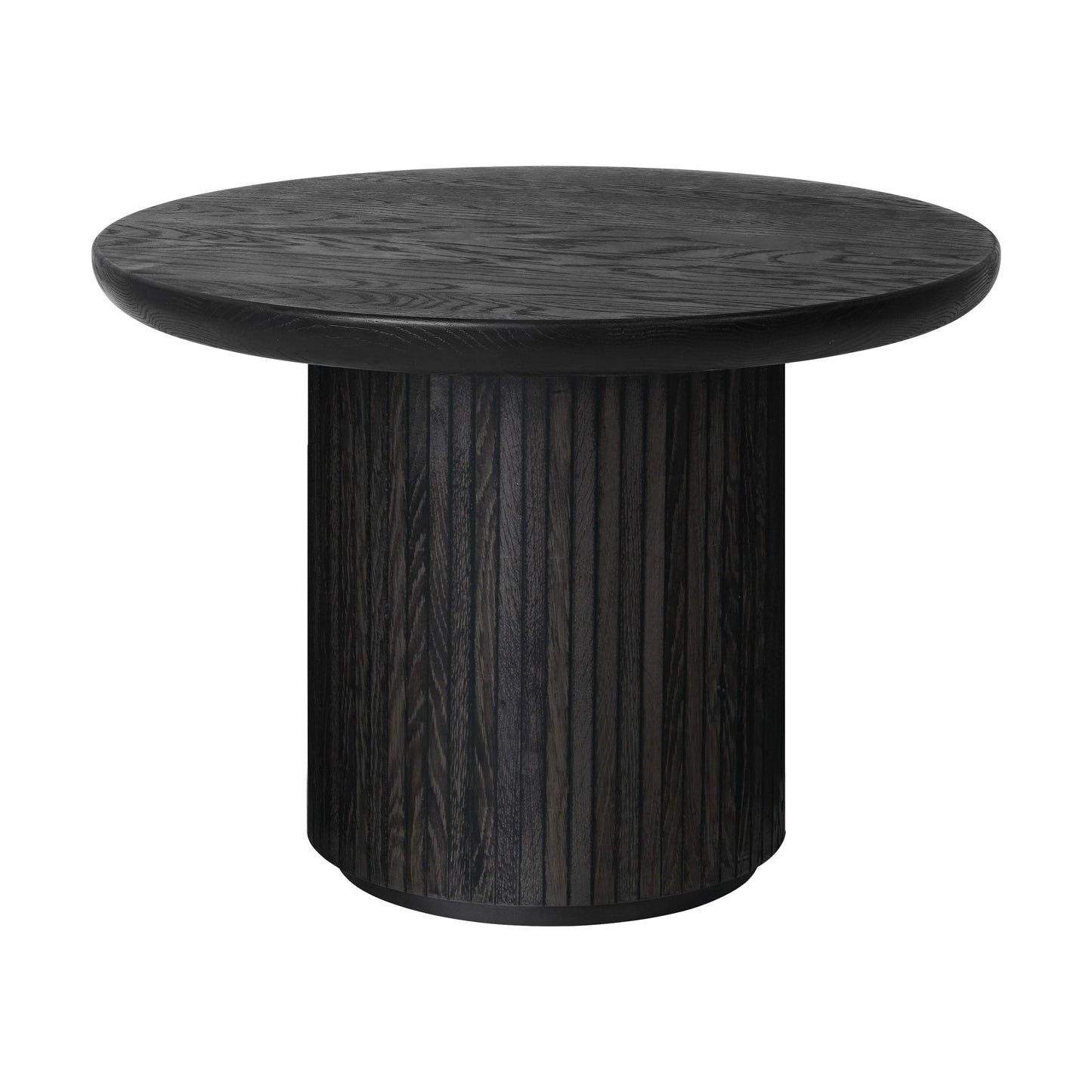 Gubi Moon bijzettafel Ø60 cm zwart eiken