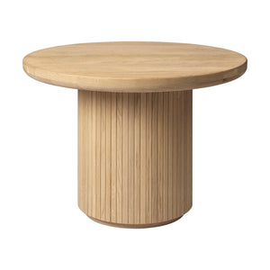Gubi Moon bijzettafel Ø60 cm geolied eiken