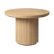 Gubi Moon bijzettafel Ø60 cm geolied eiken