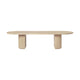 Gubi Moon Elliptical eettafel 290x105 cm gezeept eiken