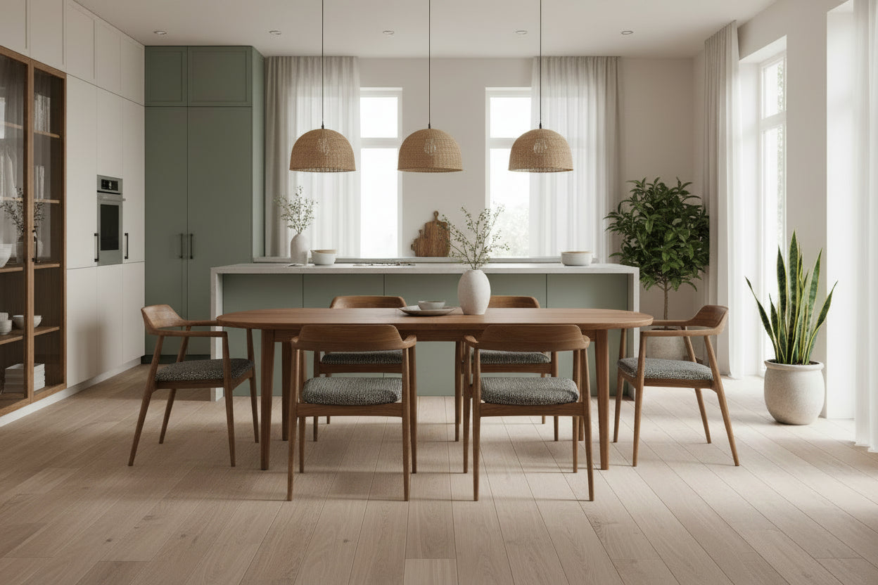 HelloChair HC308 Umi eetkamerstoel Char 06 beuken rustic oak