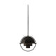 Gubi Multi-Lite hanglamp small Black Brass
