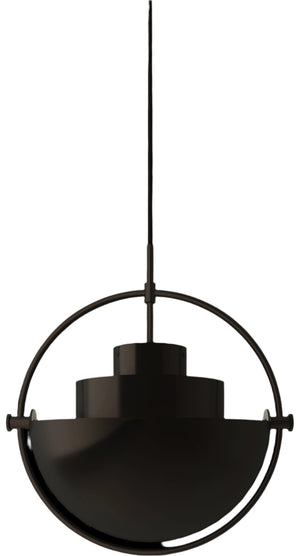 Gubi Multi-Lite hanglamp Black Brass