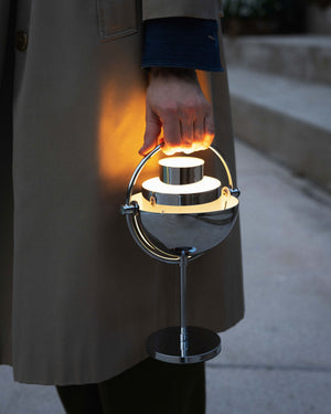 Gubi Multi-Lite portable lamp Chrome