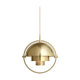 Gubi Multi-Lite hanglamp Brass