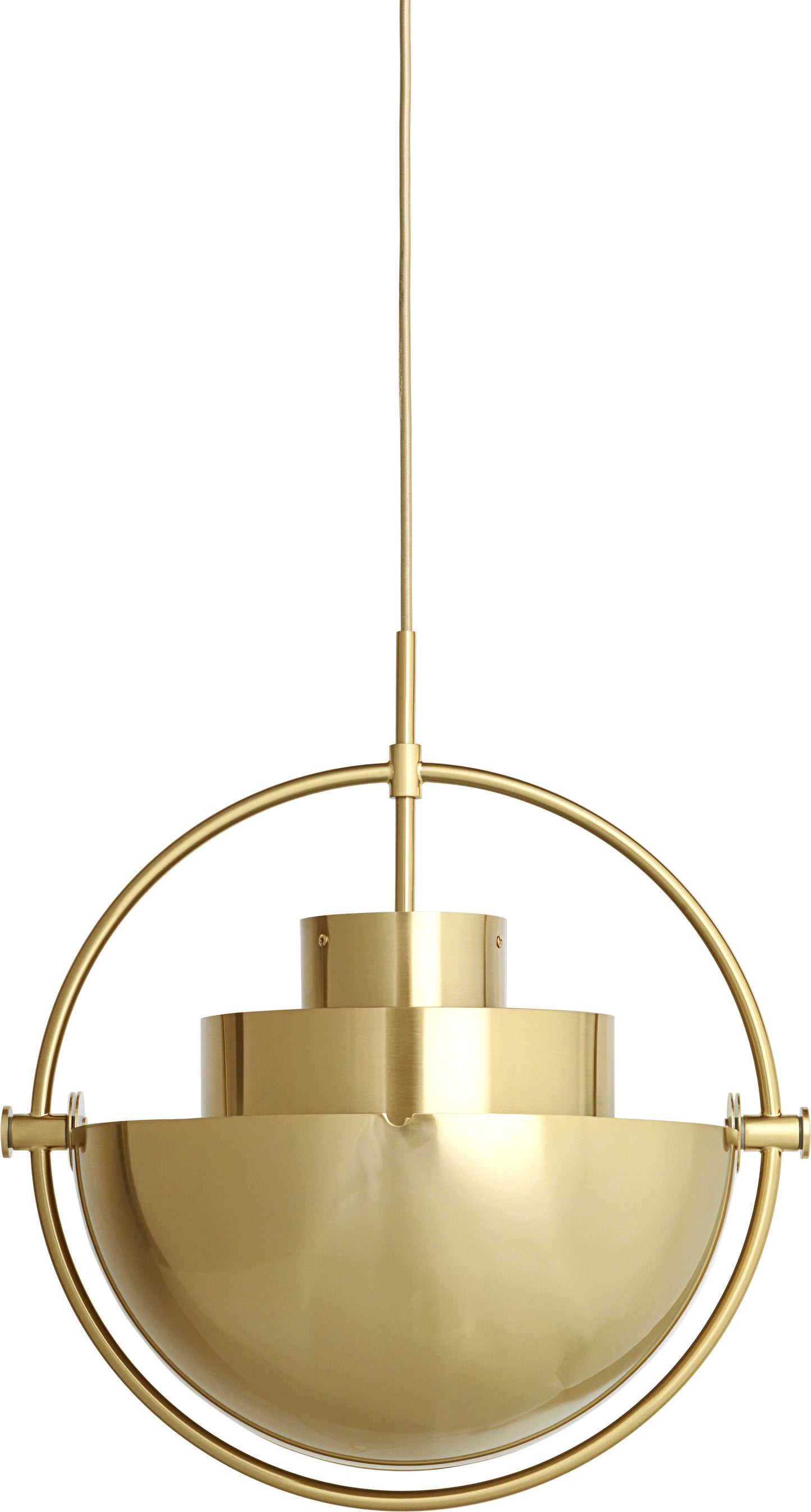 Gubi Multi-Lite hanglamp Brass