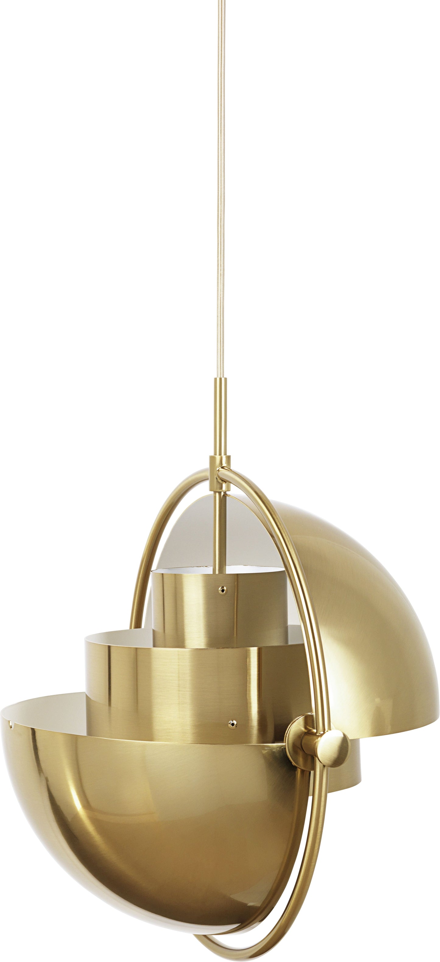 Gubi Multi-Lite hanglamp Brass