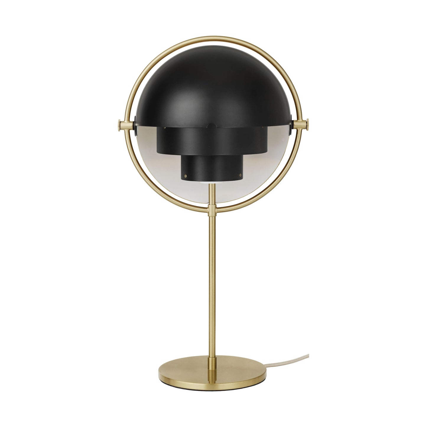 Gubi Multi-Lite tafellamp Brass / Black
