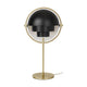 Gubi Multi-Lite tafellamp Brass / Black