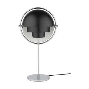Gubi Multi-Lite tafellamp Chrome / Black