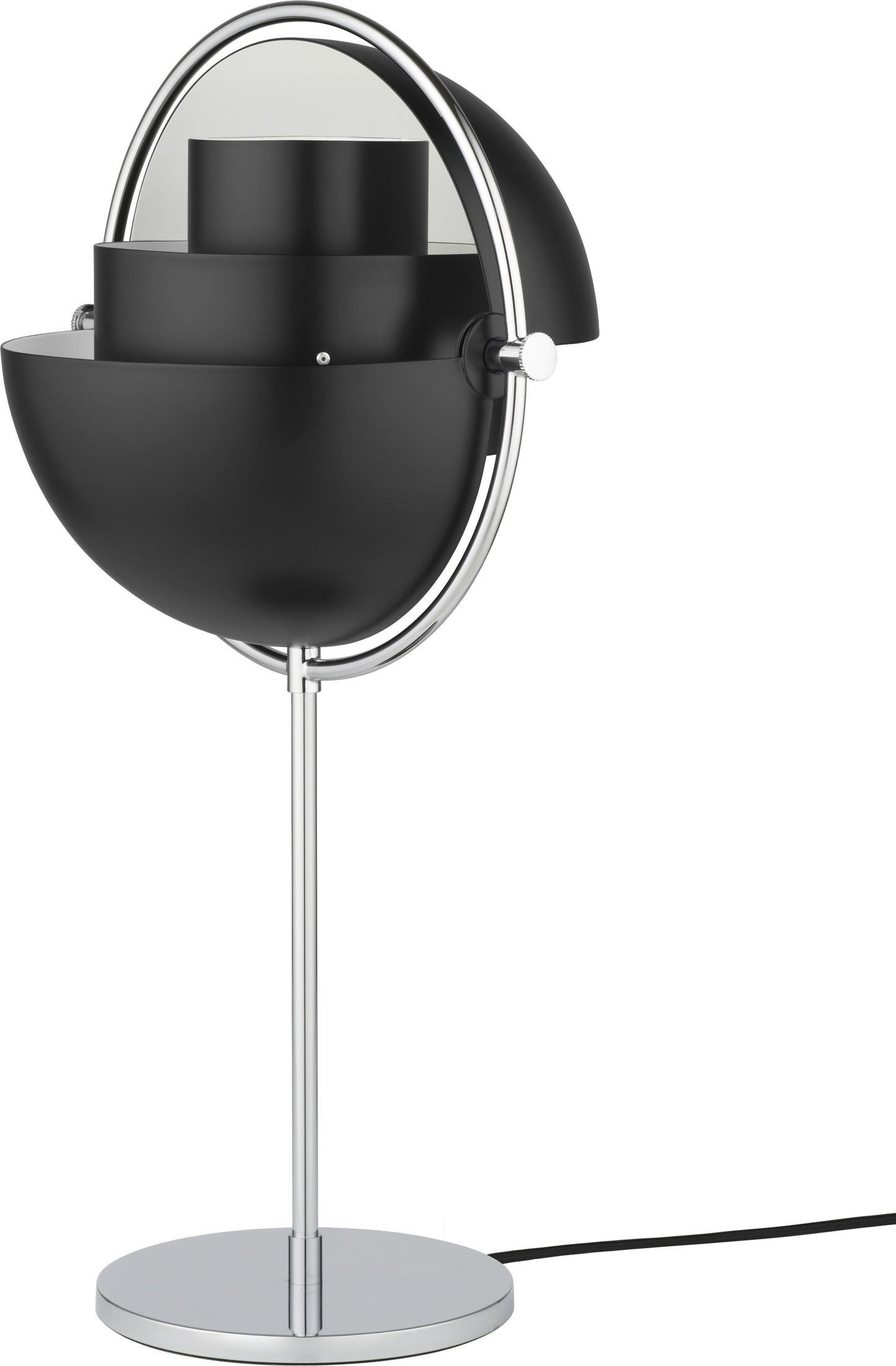 Gubi Multi-Lite tafellamp Chrome / Black