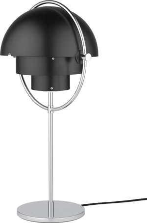 Gubi Multi-Lite tafellamp Chrome / Black