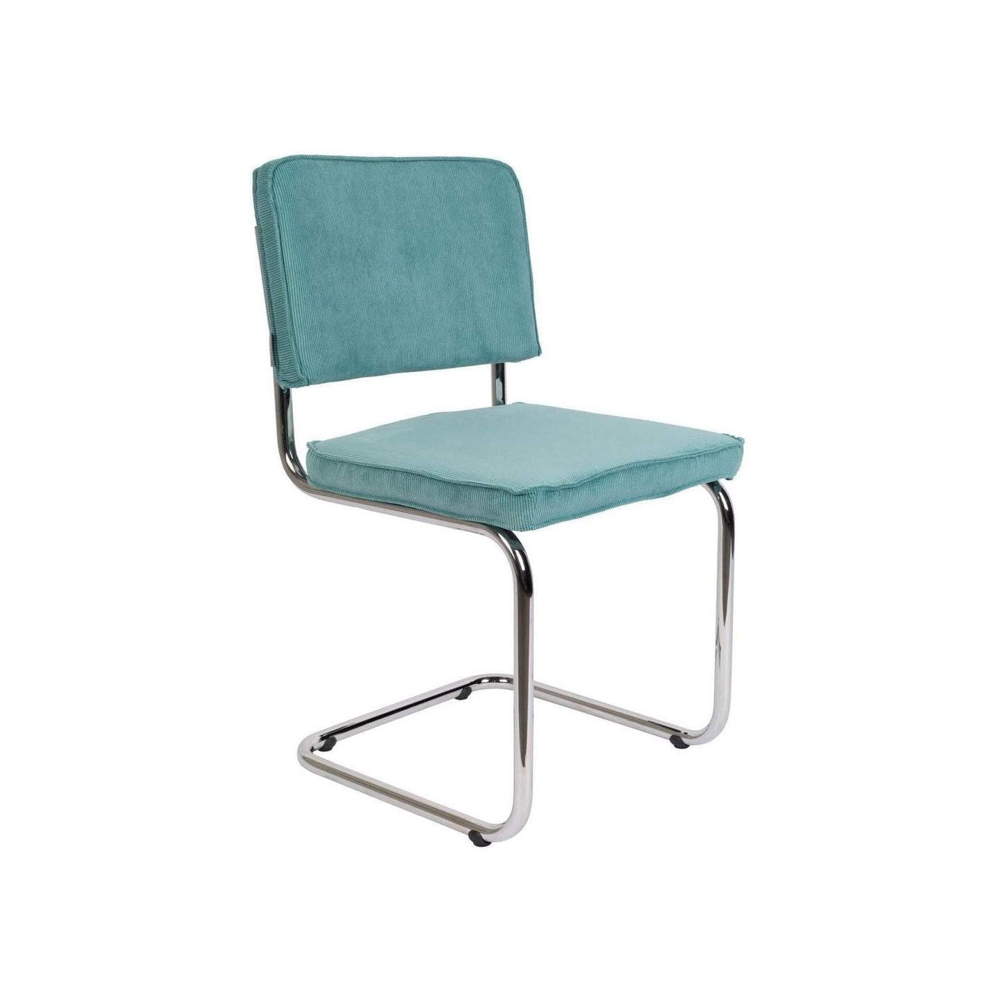 Zuiver Ridge Rib eetkamerstoel Blue