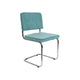 Zuiver Ridge Rib eetkamerstoel Blue