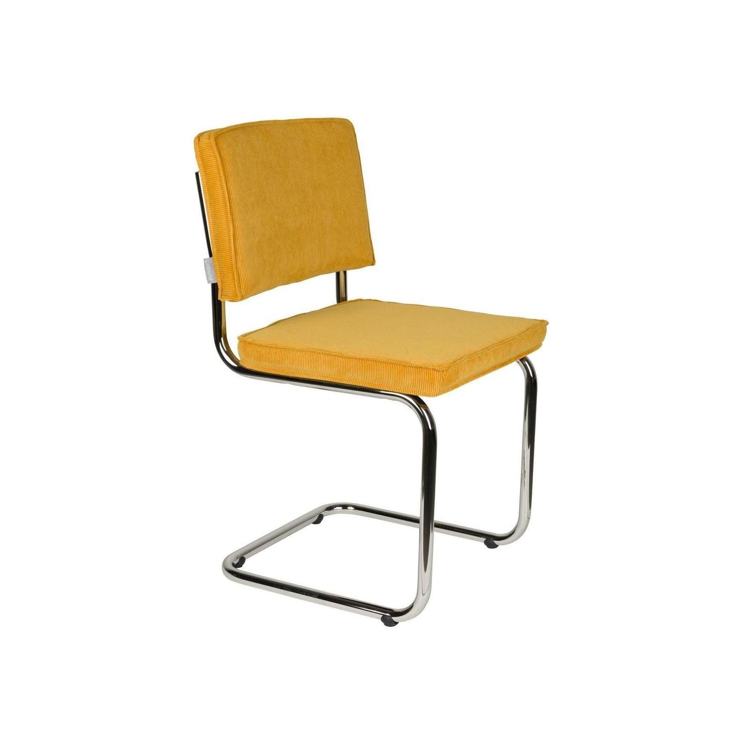 Zuiver Ridge Rib eetkamerstoel Yellow