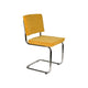 Zuiver Ridge Rib eetkamerstoel Yellow